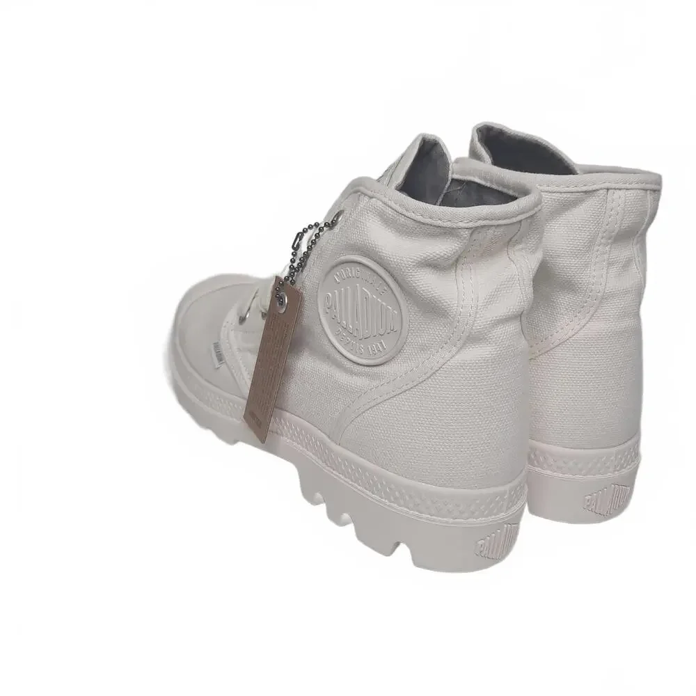 Palladium Pampa Hi Women's‎ White -Vegan Size 8.5